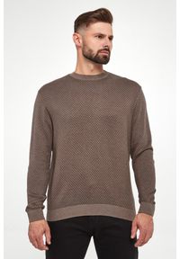 Armani Exchange - Sweter męski z jedwabiem ARMANI EXCHANGE. Materiał: jedwab