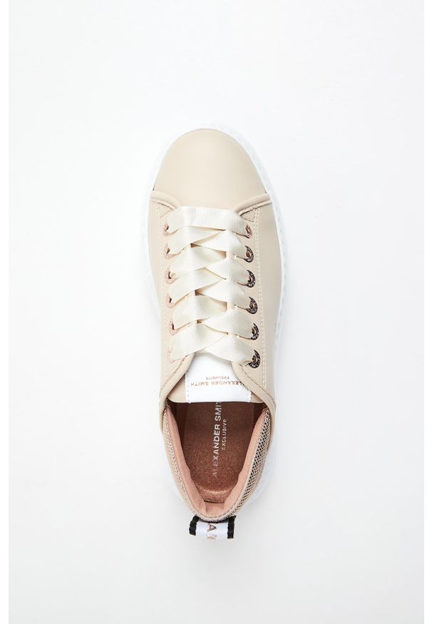 Alexander Smith - Sneakersy damskie skórzane ALEXANDER SMITH. Materiał: skóra