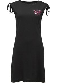 ZSPORT - Elegancka Czarna Sukienka Asasbeda dla Kobiet - Rozmiar M. Kolor: czarny. Materiał: bawełna. Typ sukienki: sportowe. Styl: elegancki