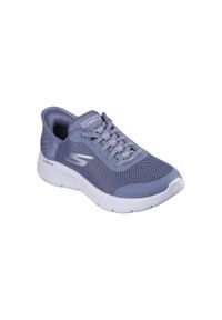skechers - Trenerzy damscy Skechers Go Walk Flex-Grand Entry. Kolor: niebieski. Materiał: materiał, syntetyk. Sport: turystyka piesza #1