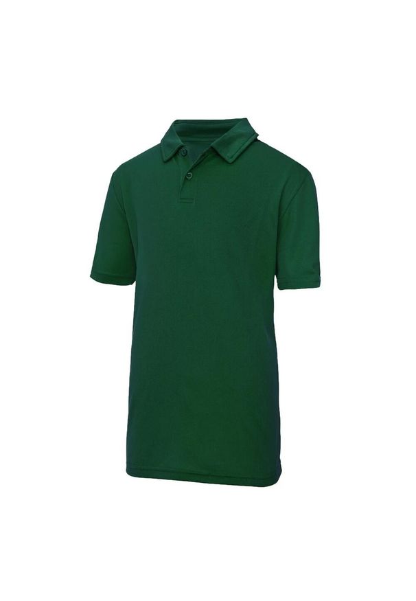 JUST COOL - Koszulka Polo Dla Dzieci. Typ kołnierza: polo. Kolor: zielony