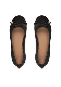Love Moschino - LOVE MOSCHINO Baleriny JA11051G0MIQ0000 Czarny. Kolor: czarny. Materiał: materiał #6