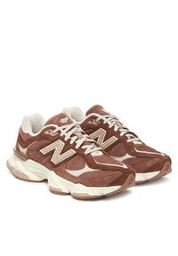 New Balance Sneakersy U9060CCC M Brązowy. Kolor: brązowy. Materiał: skóra, zamsz #3
