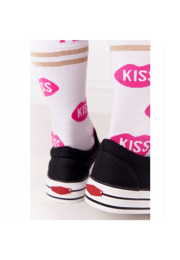 Damskie Tenisówki Na Platformie Cross Jeans FF2R4002C Czarme czarne. Kolor: czarny. Materiał: materiał. Obcas: na platformie