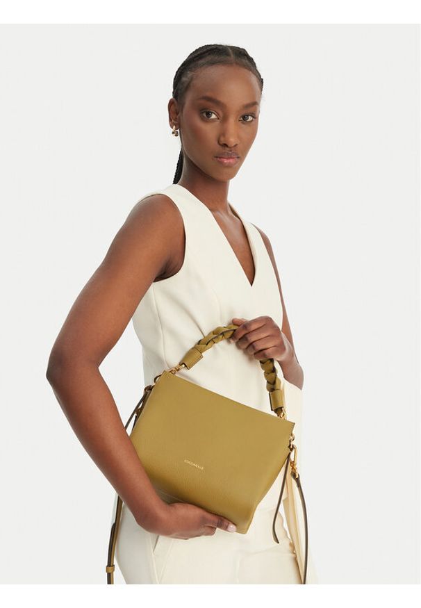 Coccinelle Torebka M50 Boheme Grana Double E1 M50 58 01 01 Zielony. Kolor: zielony. Materiał: skórzane