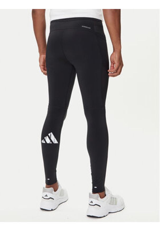 Adidas - adidas Legginsy Run It LJY4615 Czarny Slim Fit. Kolor: czarny. Materiał: syntetyk. Sport: bieganie