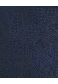 Krawat Męski - Angelo di Monti - Ciemnoniebieski, Paisley. Kolor: niebieski. Materiał: tkanina. Wzór: paisley. Styl: elegancki, wizytowy #3