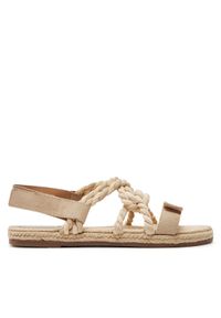 Manebi Espadryle Sandals V 0.4 Y0 Beżowy. Kolor: beżowy. Materiał: zamsz, skóra