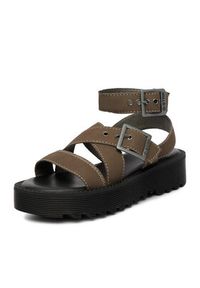 G-Star RAW - G-Star Raw Sandały CEO-WI16-AVA-03 Zielony. Kolor: zielony. Materiał: nubuk, skóra #9