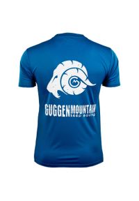 GUGGEN MOUNTAIN - Funkcjonalna koszula sportowa Outdoor Szybkoschnąca. Kolor: biały, wielokolorowy, niebieski. Materiał: poliester. Sport: outdoor
