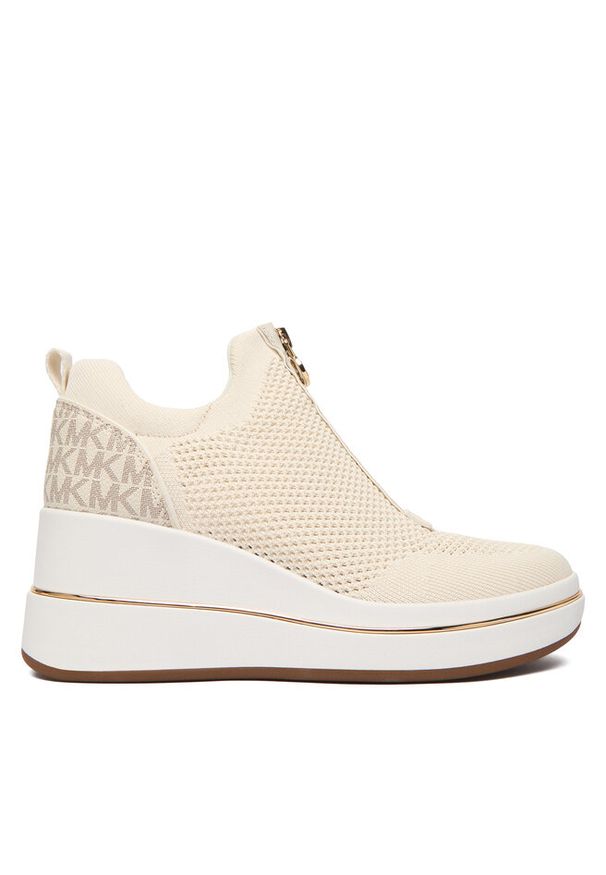 Sneakersy MICHAEL Michael Kors. Kolor: kremowy