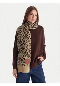 Coach Szalik CCM91 Beżowy. Kolor: beżowy. Materiał: poliamid, nylon #2