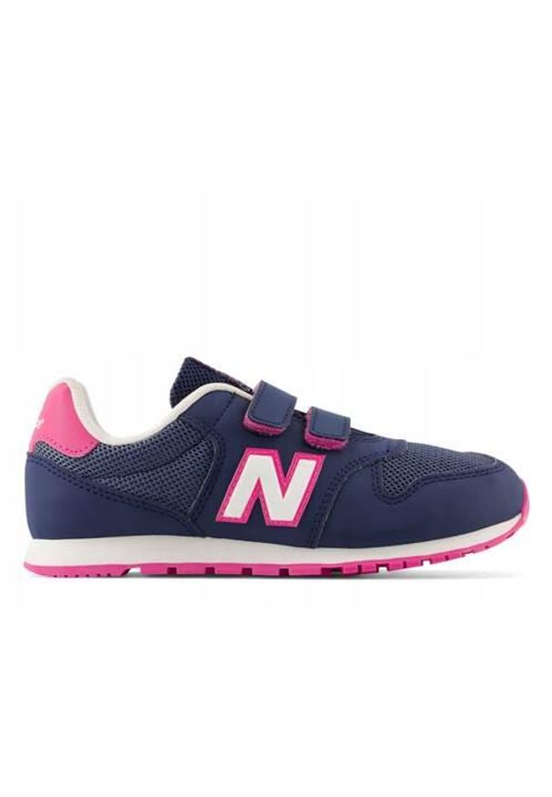 Buty do chodzenia dla dzieci New Balance 500. Zapięcie: rzepy. Kolor: wielokolorowy. Materiał: materiał. Szerokość cholewki: normalna. Sport: turystyka piesza