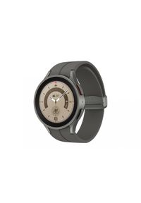 SAMSUNG - Smartwatch Samsung Galaxy Watch 5 Pro LTE 45mm srebrny (R925). Rodzaj zegarka: smartwatch. Kolor: srebrny. Materiał: materiał. Styl: sportowy, militarny, klasyczny, elegancki #1