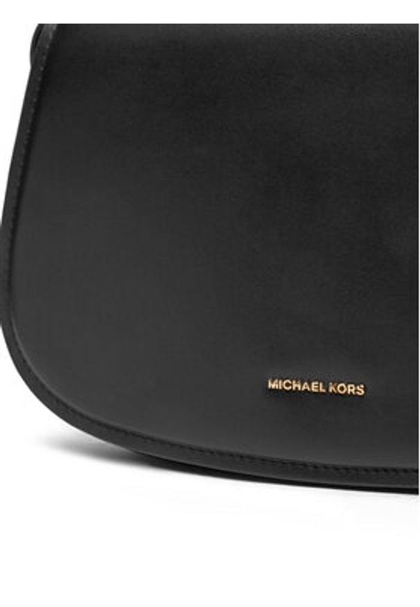 MICHAEL Michael Kors Torebka Lydia 30R5GL0M2L Czarny. Kolor: czarny. Materiał: skórzane