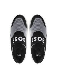 BOSS - Boss Sneakersy J29296 S Czarny. Kolor: czarny. Materiał: materiał #2