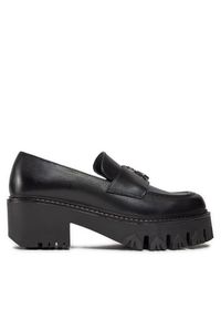 Loafersy Patrizia Pepe. Kolor: czarny