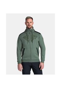 Męska bluza z kapturem Kilpi ADELAN-M. Typ kołnierza: kaptur. Kolor: zielony #1