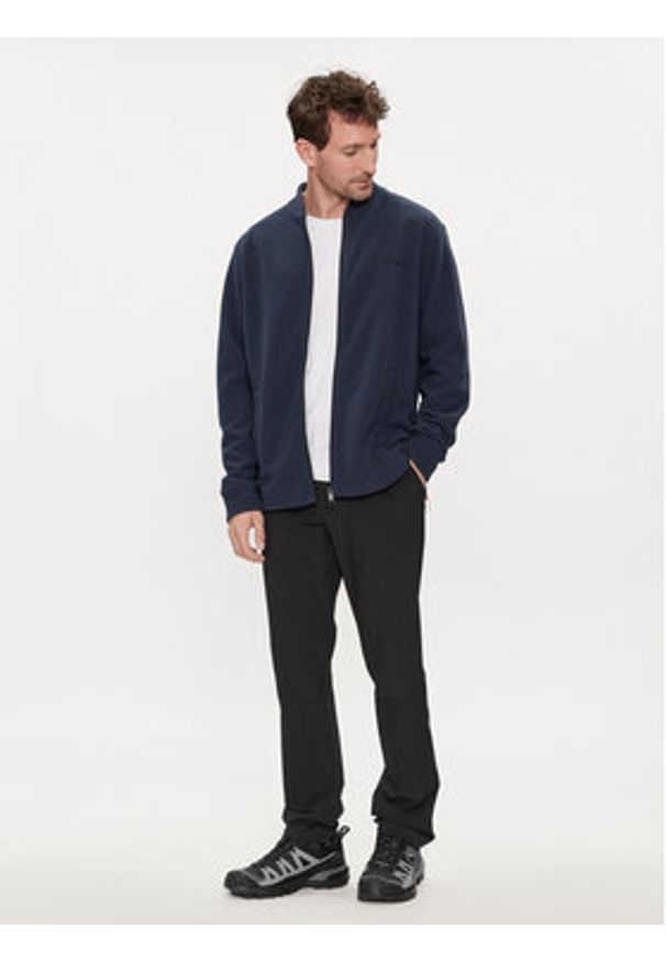 Jack Wolfskin Polar Light Curl 1711481 Granatowy Regular Fit. Kolor: niebieski. Materiał: syntetyk