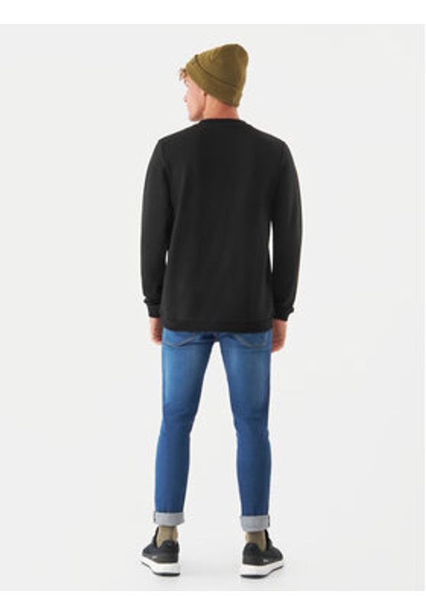 Viking Bluza Escape Bamboo 740/25/6421 Czarny Regular Fit. Kolor: czarny. Materiał: wiskoza