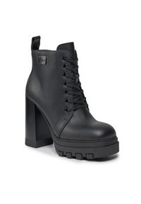 Tommy Jeans Botki Tjw High Heel Lace Up Boot EN0EN02408 Czarny. Kolor: czarny #3