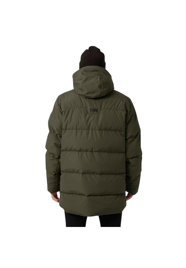 Kurtka puchowa Helly Hansen Reine puffy. Kolor: zielony. Materiał: puch. Sezon: zima