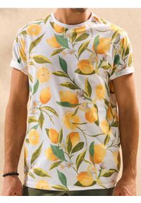 Sinsay - Koszulka - biały. Kolor: biały