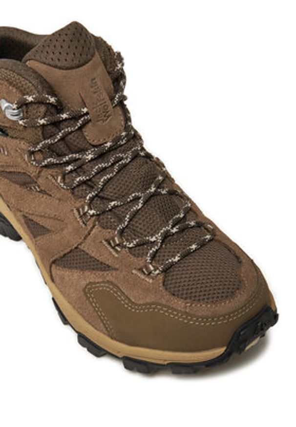 Jack Wolfskin Trekkingi Vojo Tour Texapore Mid W A62071 Brązowy. Kolor: brązowy. Materiał: skóra