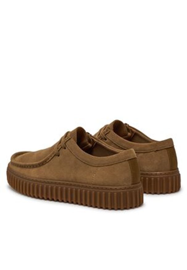 Clarks Mokasyny Torhill Lo 26173471 Brązowy. Kolor: brązowy. Materiał: skóra