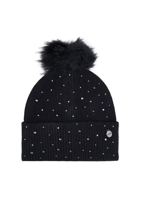 Czapka Guess. Kolor: czarny