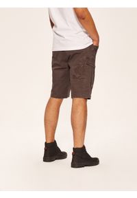 Diverse - Krótkie spodenki męskie DKR CARGOS W427 - - Rozmiar: 34. Kolor: szary. Materiał: elastan, bawełna. Długość: krótkie #4