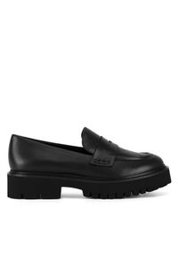 Badura Loafersy JIAO-V1767-13-2 Czarny. Kolor: czarny. Materiał: skóra #1