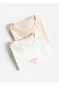 Reserved - T-shirt z nadrukiem 2 pack - wielobarwny. Materiał: bawełna. Wzór: nadruk #1