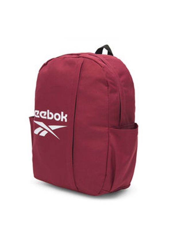 Reebok Plecak RBK-004-CCC-05 Bordowy. Kolor: czerwony. Materiał: poliester, materiał