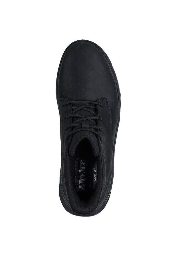 skechers - Buty sportowe męskie Skechers Arch Fit Garza Ridley. Kolor: czarny