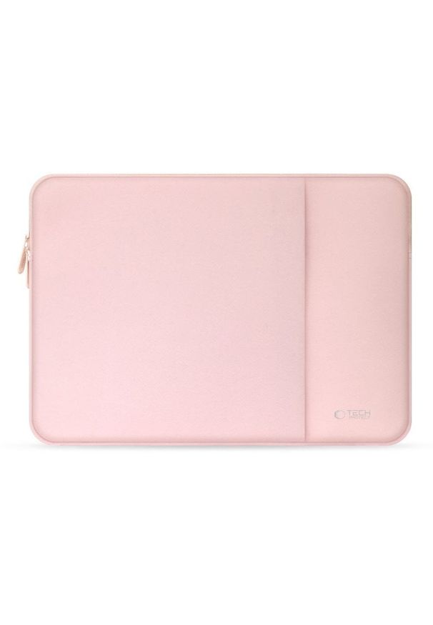 Tomtoc - Etui Tech-Protect Neopren do laptopów 15-16 cali, różowe. Kolor: różowy. Materiał: neopren