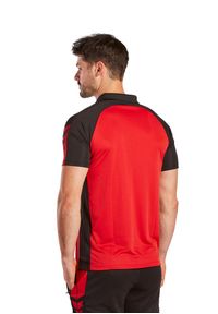 ERIMA - Polo Erima Six Wings. Typ kołnierza: polo. Kolor: czerwony, wielokolorowy, czarny. Materiał: prążkowany, materiał. Sport: piłka nożna #2