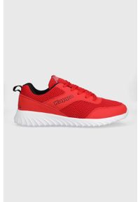 Kappa sneakersy kolor czarny. Zapięcie: sznurówki. Kolor: czerwony. Materiał: guma #1