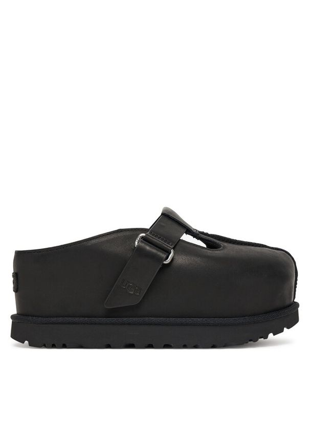 Klapki Ugg. Kolor: czarny