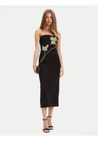 STAUD Sukienka koktajlowa Brooke R24F2171KP Czarny Slim Fit. Kolor: czarny. Materiał: wiskoza. Styl: wizytowy #3
