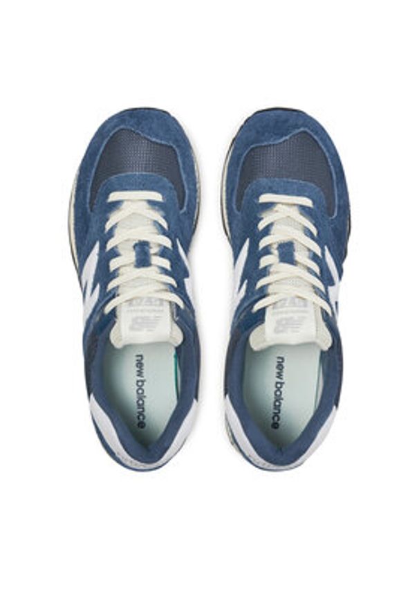 New Balance Sneakersy U574RBJ Niebieski. Kolor: niebieski. Materiał: zamsz, skóra. Model: New Balance 574