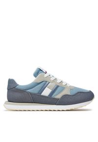 TOMMY HILFIGER - Sneakersy Tommy Hilfiger. Kolor: niebieski