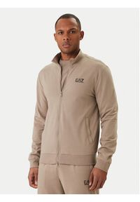 EA7 Emporio Armani Dres 8NPV61 PJVRZ U6167 Beżowy Regular Fit. Kolor: beżowy. Materiał: bawełna #2