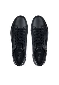 Geox Sneakersy D Blomiee D366HD 054BS C9999 Czarny. Kolor: czarny. Materiał: zamsz, skóra #6
