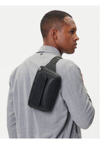 Armani Exchange Duży Portfel Męski XM001638 AF17090 UC001 Czarny. Kolor: czarny. Materiał: skóra #6