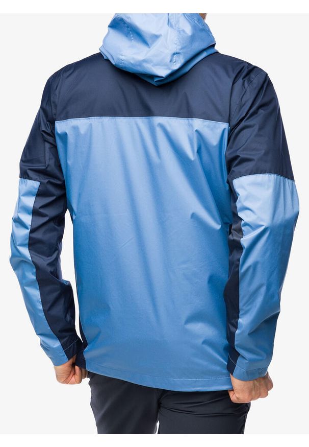 columbia - Kurtka przeciwdeszczowa męska Columbia Inner Limits III Jacket. Kolor: niebieski. Sport: turystyka piesza
