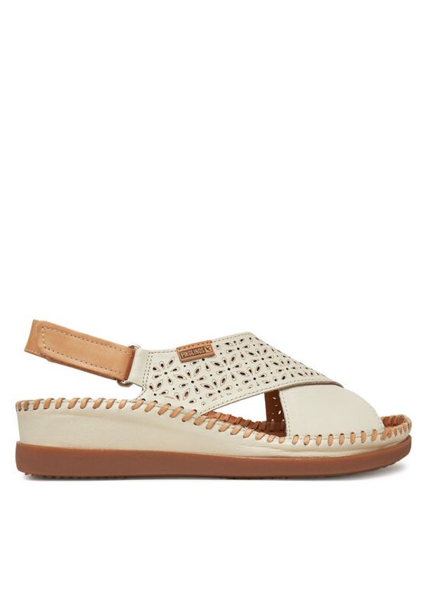 Pikolinos Sandały W8K-0848C1 Biały. Kolor: biały. Materiał: skóra