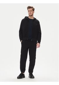 Armani Exchange Spodnie dresowe XM000516 AF13047 MC105 Czarny Regular Fit. Kolor: czarny. Materiał: bawełna #4