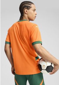 Puma - Męska trzecia koszulka Valencia CF 24/25 PUMA Rickie Orange Vine. Kolor: pomarańczowy, żółty, wielokolorowy