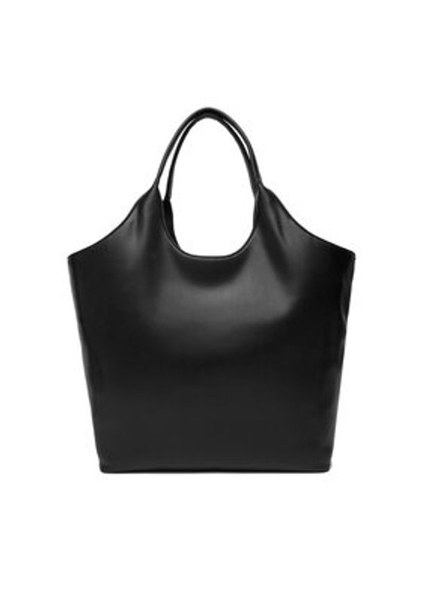 Love Moschino - LOVE MOSCHINO Torebka JC4392PP0NKN0000 Czarny. Kolor: czarny. Materiał: skórzane